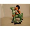 Image 1 : Man Riding Donkey Mantlepiece