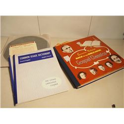 Lot Of Records (English-French Record, Back to Bible Hour Gospel Classics) (2)