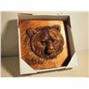 Image 1 : Plastic Bronze-Painted Bear Plaque