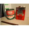 Image 2 : Coleman Camp Fuel Container, & Co-Op Antifreeze Tin