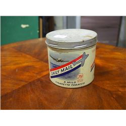 Daily Mail, Cigarette Tobacco Tin, 75 cents