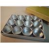 Image 3 : Lot of 41mm Aluminum Round Boxes with Glass Tops (12)