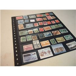 Lot of Canadian Used Postage Stamps