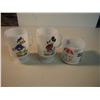 Image 1 : Lot of 3 Disney Cups: Mickey Mouse, Donald Duck; Mickey; Minnie Mouse
