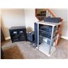 Image 1 : Full Home Theater Set (Hitachi DVD Player, Yamaha CD Player, Pioneer Stereo Receiver, Stands (2), Sp
