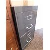 Image 2 : Metal 2 Drawer Filing Cabinet