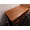 Image 4 : Wood 4 Drawer Dresser (28"x16"x43")