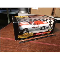 American Muscle Collector's Edition 1969 Camaro Indy Pace Car Die-Cast Metal Car Model