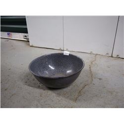 Grey Enamel Bowl