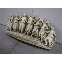 Nine Angels Holding Hands Lawn Orniment