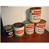 Image 1 : Lot Of Honey And Syrup Tins (Roger's Golden Syrup, Pure Canadian Honey, Bee Hive Golden Corn Syrup) 