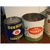 Image 3 : Lot Of Honey And Syrup Tins (Roger's Golden Syrup, Pure Canadian Honey, Bee Hive Golden Corn Syrup) 