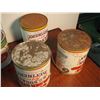 Image 6 : Lot Of Honey And Syrup Tins (Roger's Golden Syrup, Pure Canadian Honey, Bee Hive Golden Corn Syrup) 
