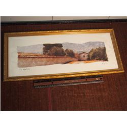 "The Road In" Framed Print