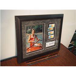 Silken Laumann Limited Edition Decorative Colllectible (Signed Picture, Stamps)