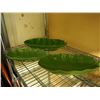 Image 1 : 3 Piece Set Of Leaf Platters