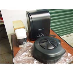 New, Unused Bathroom Dispensors (Paper Towel, Toilet Paper, Soap)