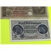 Image 5 : Lot (4) Nazi Germany Bank Notes, Paper Money