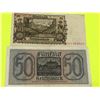 Image 7 : Lot (4) Nazi Germany Bank Notes, Paper Money