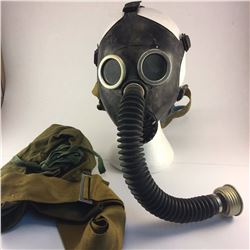 Soviet Era Gasmask And Carry Bag
