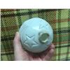 Image 7 : White Porcelain Lightning Rod Ball (Star Motif)
