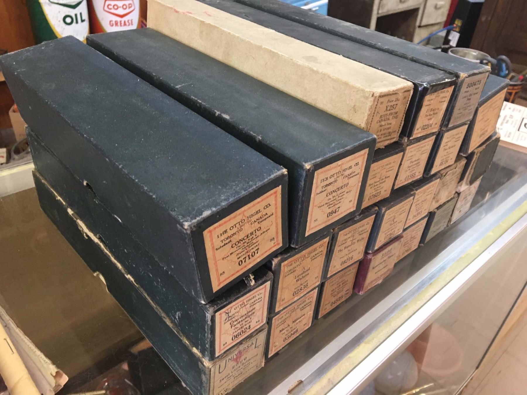 Lot 2 Antique Player Piano Rolls Lot 2 Antique Player Piano Rolls