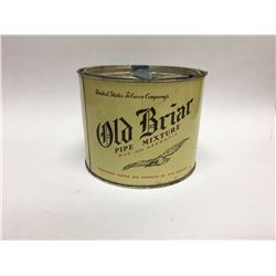 Old Briar Pipe Tobacco Tin