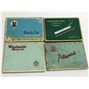 Image 1 : Lot (4) Flat Cigarette Tins (Winchester, Black Cat, Macdonalds, Players)