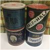 Image 1 : Lot (4) Tobacco Tins (True Blue, George Washington, Half/Half, Edgeworth)