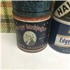 Image 4 : Lot (4) Tobacco Tins (True Blue, George Washington, Half/Half, Edgeworth)