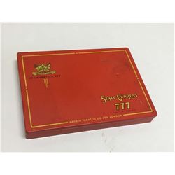 State Express Flat Tin 777 Cigarette Tin