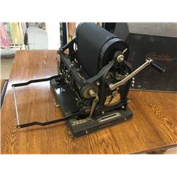 Antique 1930s Gestetner Duplicating Machine W/ Cover