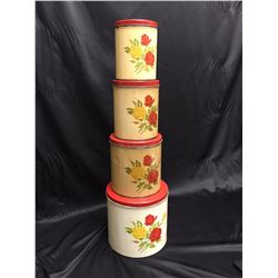 1952 Vintage Kitchen Canister Set GSW
