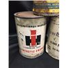 Image 2 : Lot Paint Cans (IHC, International Harvester, Gulf)