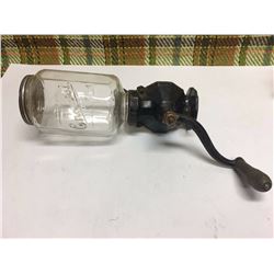 #4 Arcade Crystal Wall Mount Coffee Grinder