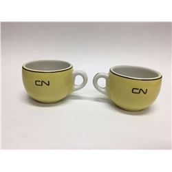 Lot CN Railway Coffee Cups