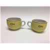 Image 1 : Lot CN Railway Coffee Cups