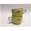 Image 2 : Lot CN Railway Coffee Cups
