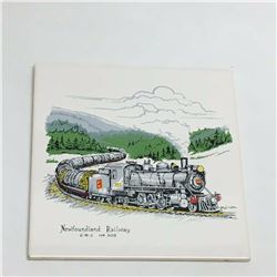 CN Safety Award Tile, Newfoundland Railway