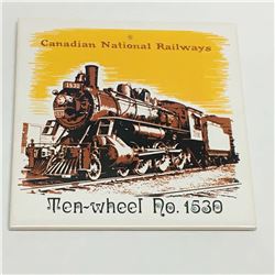 CN Safety Award Tile, Ten Wheel