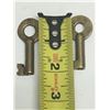 Image 4 : CNR CPR Railway Brass Switch Keys