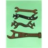 Image 1 : Lot (4) Antique IHC International Havester Company Wrenches