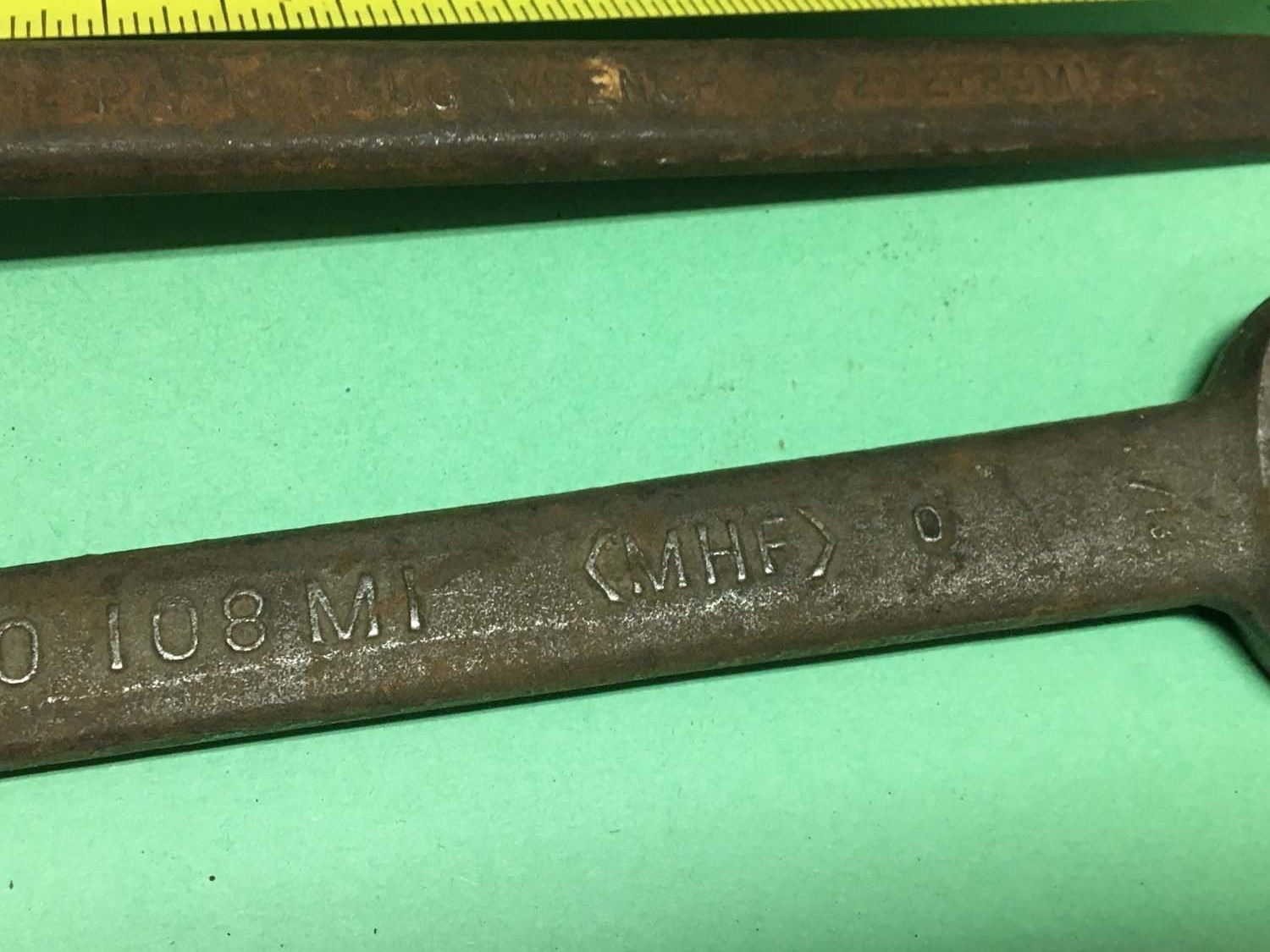 Lot (5) Antique Massey Harris & Ferguson Wrenches Bodnarus