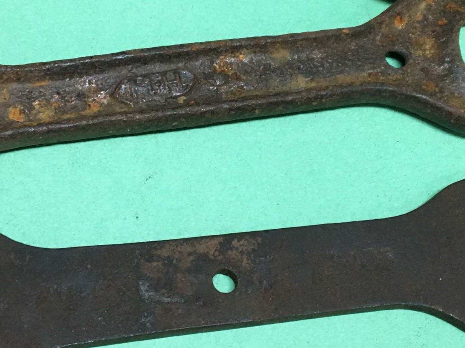 Lot (5) Antique Massey Harris & Ferguson Wrenches Bodnarus