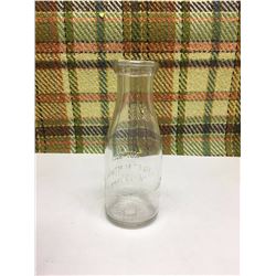 Sask Co-operative Creamery Embossed Bottle