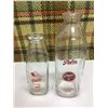 Image 1 : Lot (2) Purity And Palm Milk Bottles