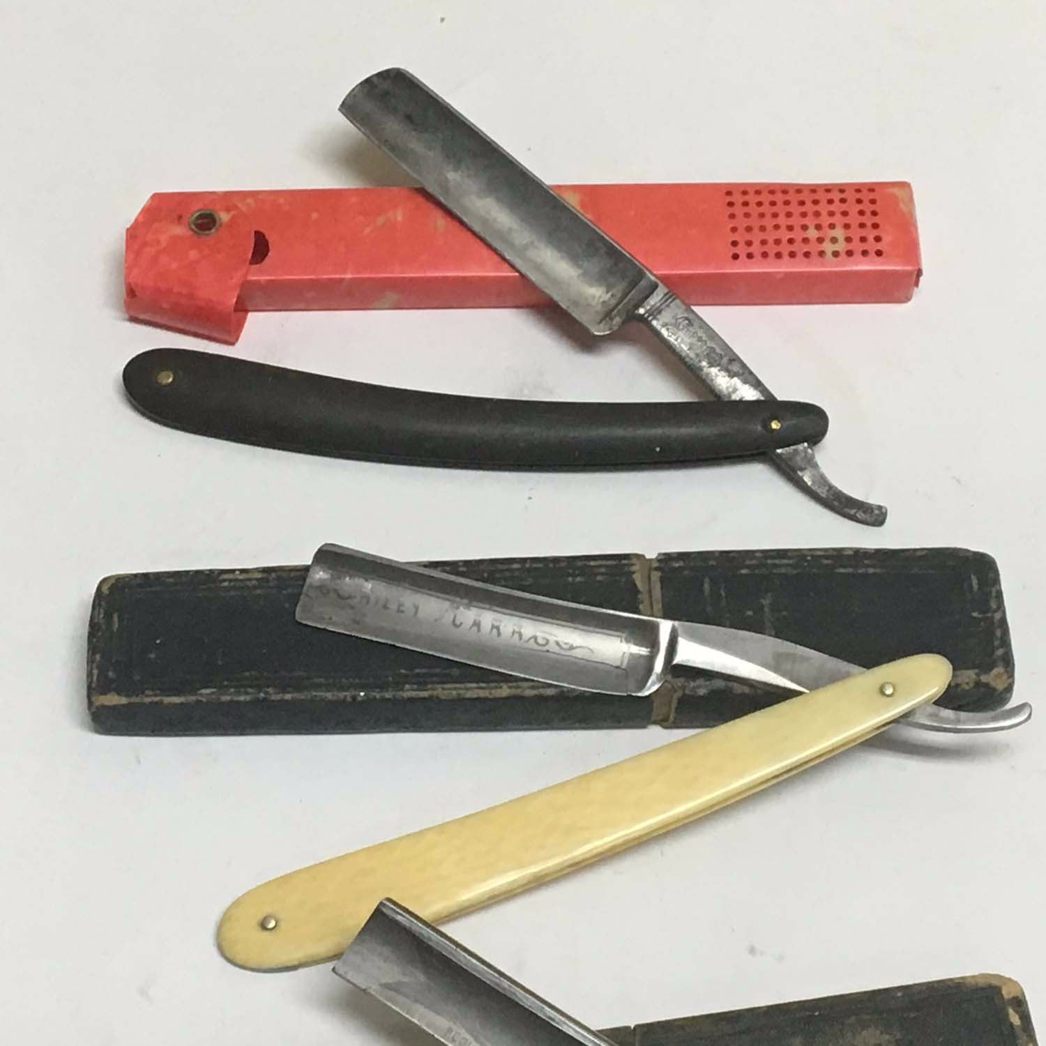 Lot (6) Antique Straight Razors