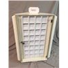 Image 1 : 3 Sided Birks Rotating Store Display With Key, 22” x 14” x 14”