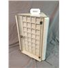 Image 3 : 3 Sided Birks Rotating Store Display With Key, 22” x 14” x 14”
