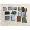 Image 1 : Lot (14) Vintage Lighters (One With Macdonalds Tobacco Advertising)